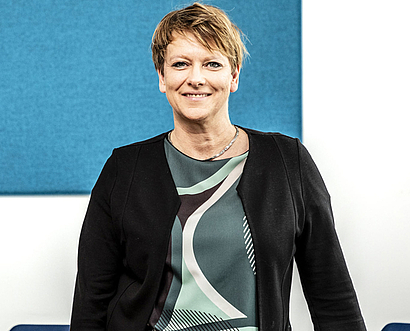 Die Geschäftsführerin und Steuerberaterin Mandy Scheftschik